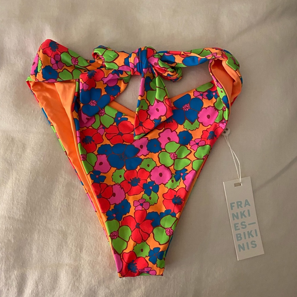 Bash Bikini Bottom in Groovy Frankies Bikini Size Small